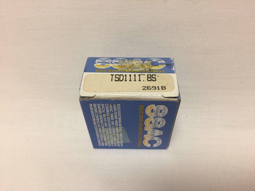 SSAC TSD1111.8S - Solid State 12VDC 1.8 Second Fixed Delay-On-Make Timer