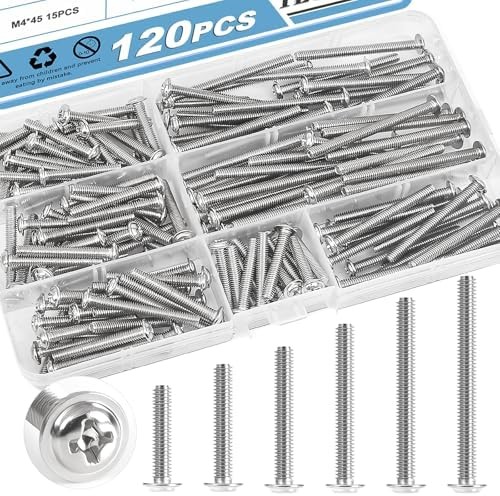 M4 Machine Screws for Cabinet Pulls Handles