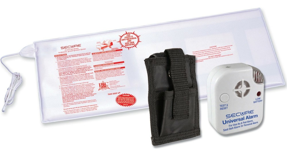 Secure PADS-1 Long Term Bed Exit Alarm Set for Fall & Wandering Prevention