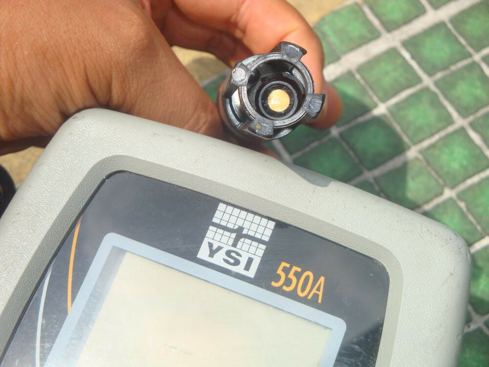 Fault Wrong Data YSI 550A Handheld Dissolved Oxygen Meter