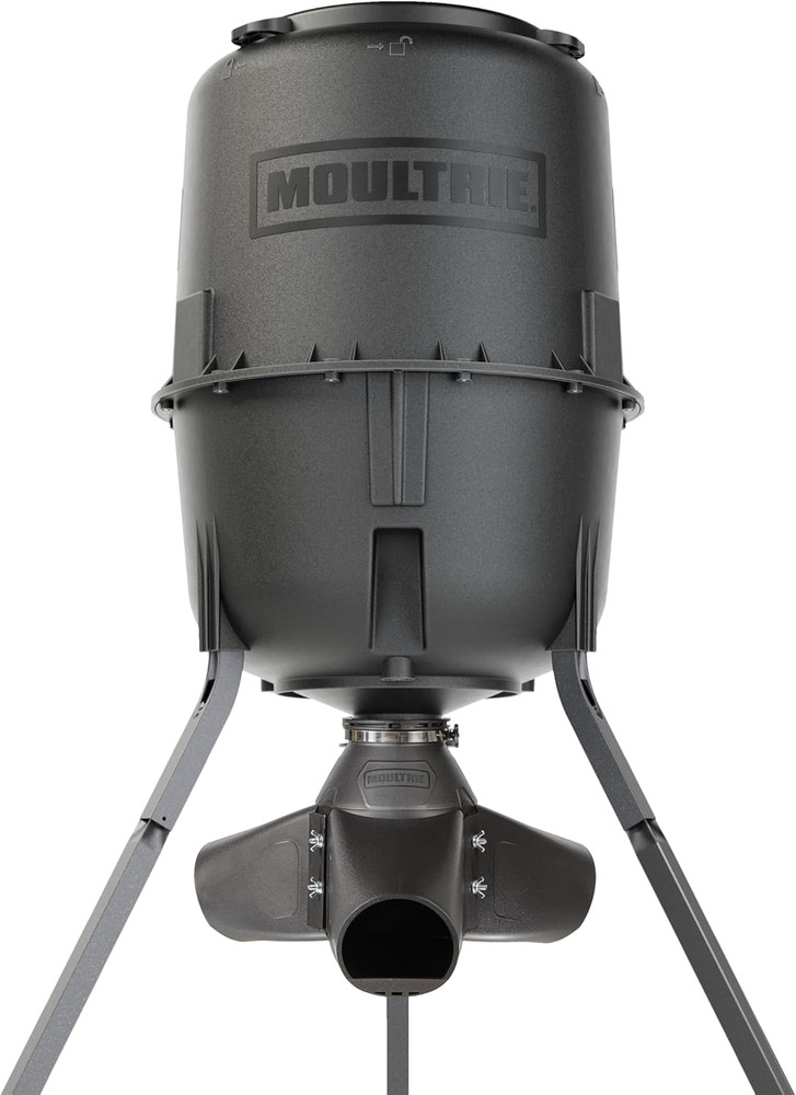 Moultrie Gravity Deer Feeder - Tripod Game Feeder - Easy Conversion Adapter - Pr