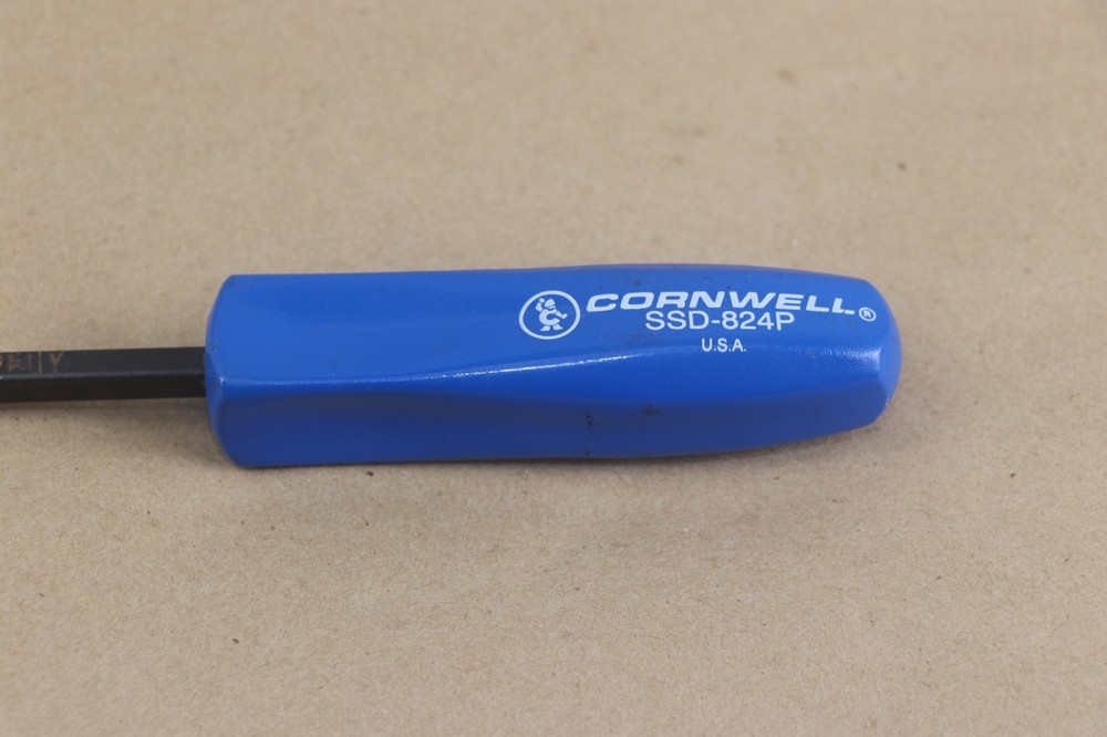 CORNWELL TOOLS SSD-824P EXTRA LONG SLOTTED FLATHEAD SCREWDRIVER 24" LENGTH