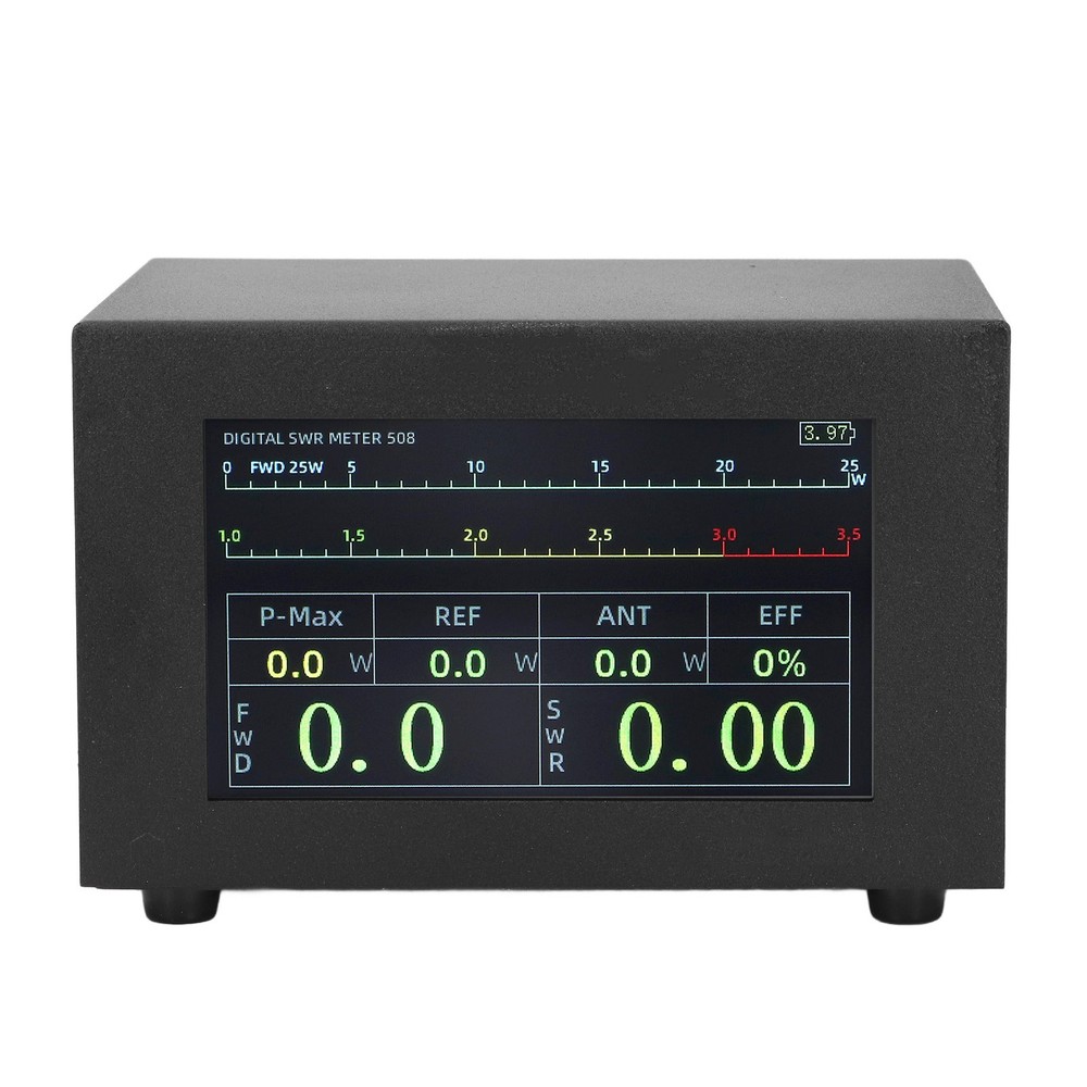 200W Digital Power SWR Meter With UHF Interface IPS Touch Screen Standing Wave ⊹