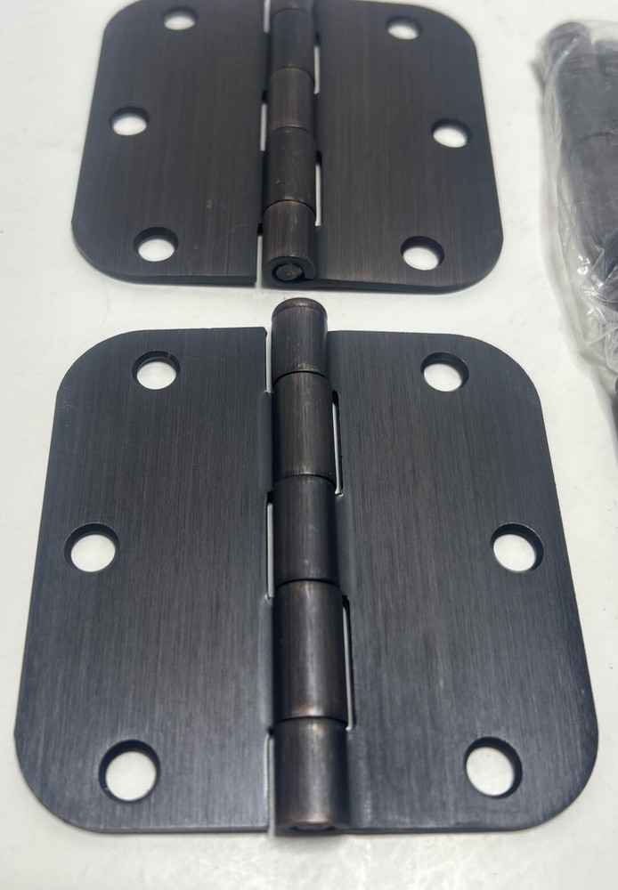 Amazon Basic DOOR HINGES 3.5x3.5 Antique Rubbed Bronze ( 18 Hinges)
