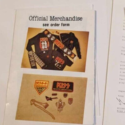 KISS ARMY LOGO PATCH 1981 UK