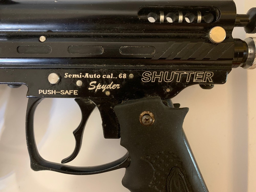 Dye Spyder Paintball Marker Java Edition Semi Automatic .68 Cal Shutter