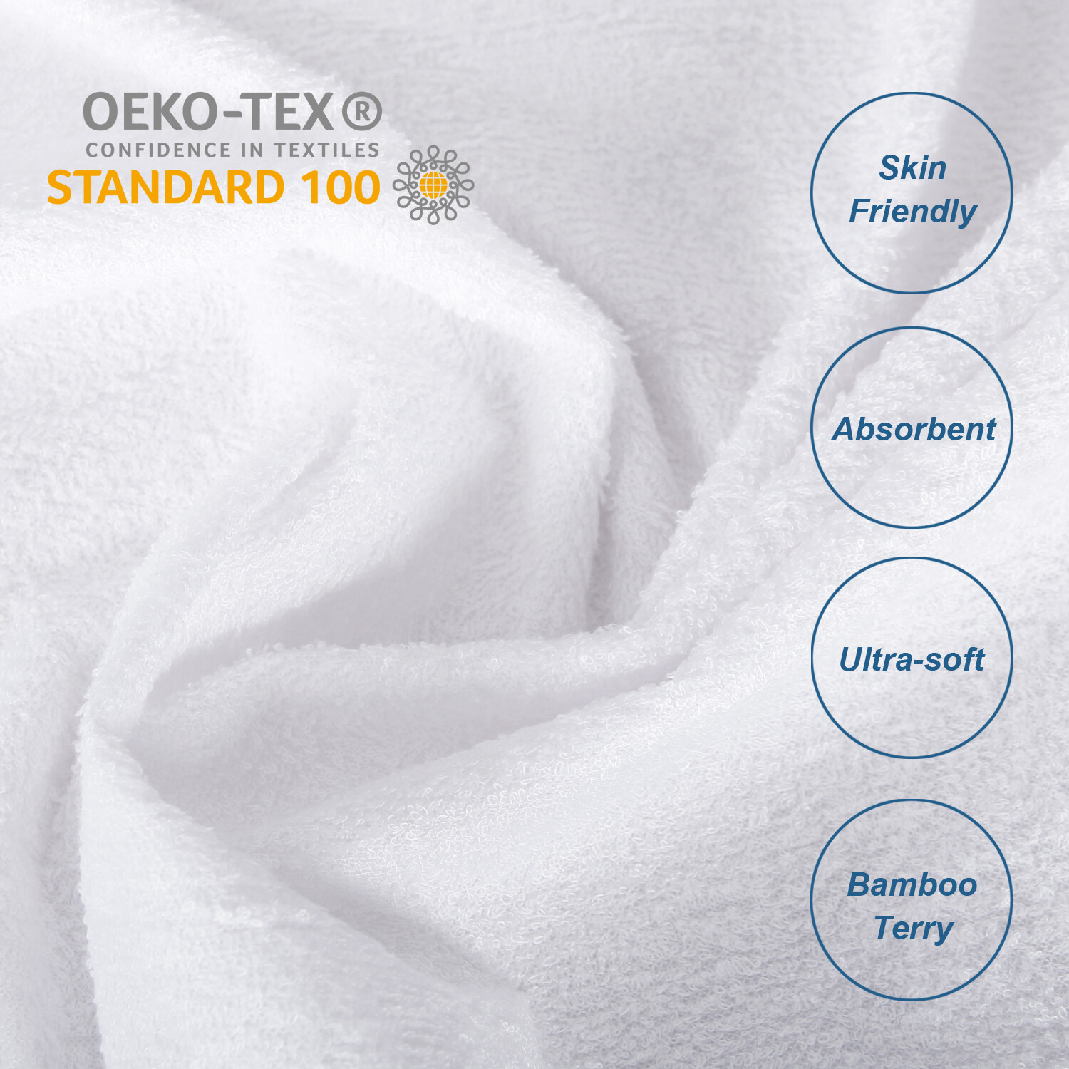 Bamboo Terry Waterproof Mattress Protector Soft Mattress Cover Pad All Sizes
