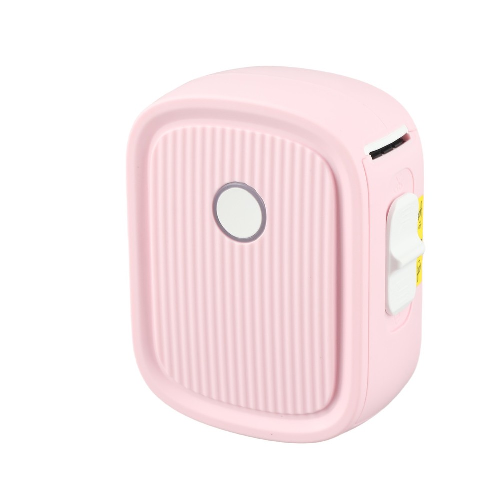 Mini Bluetooth Label Printer Economical Portable Thermal Printer Pink