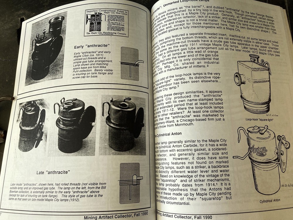 MINING ARTIFACT COLLECTOR MAGAZINE-FALL, 1990