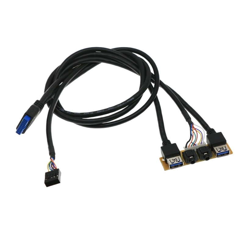 60cm Motherboard High Definition Double USB 3.0 Interface Extension Cable