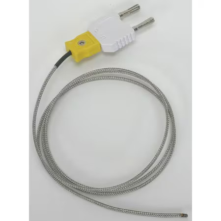 Temperature Probe, Banana Plug, Type K, 4Jpn9