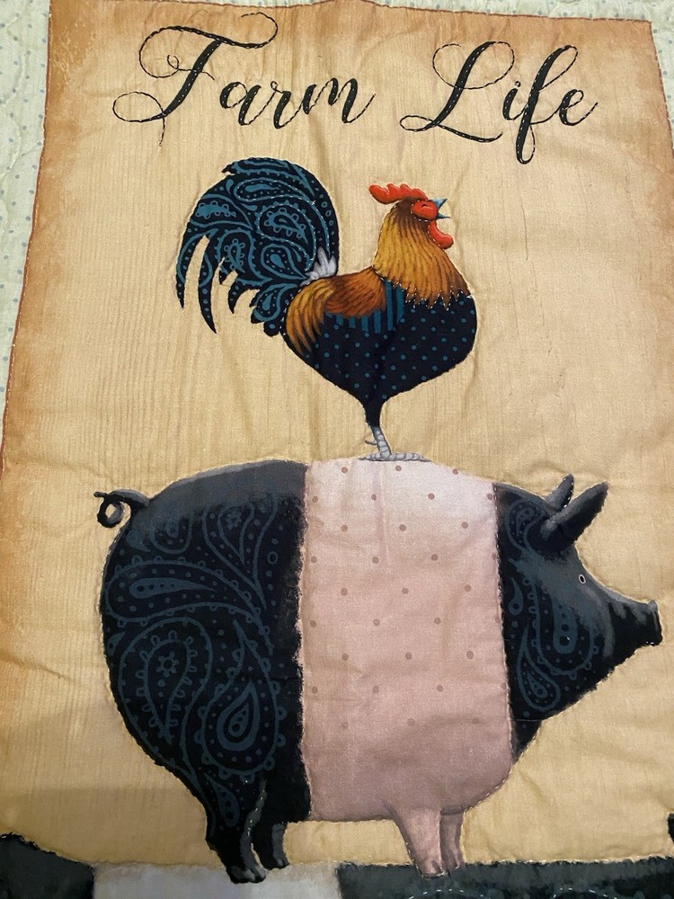 Handmade Farm Life Quilt