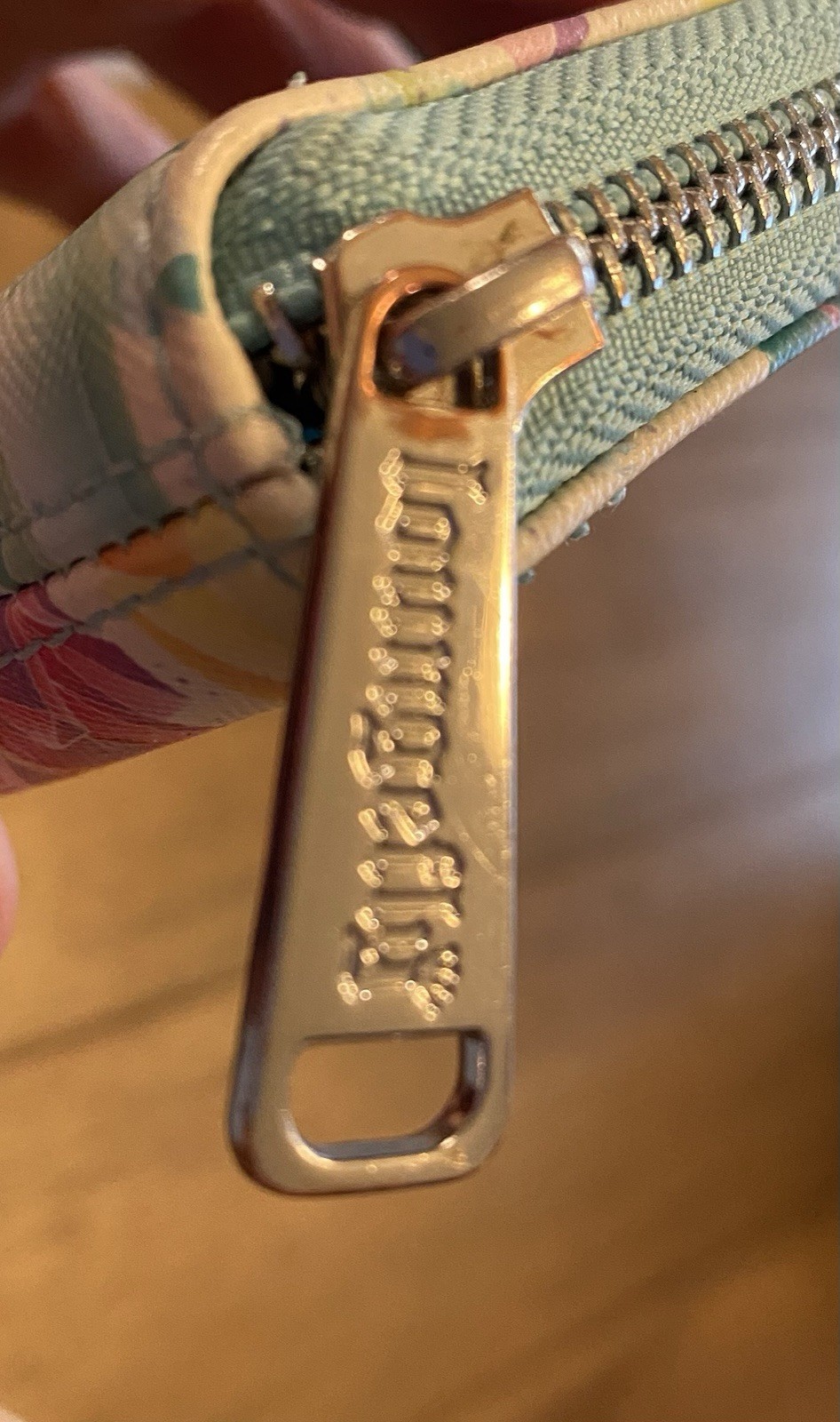 Loungefly Disney Princess Sidekicks Crystals GEM Zip Around Wallet Purse