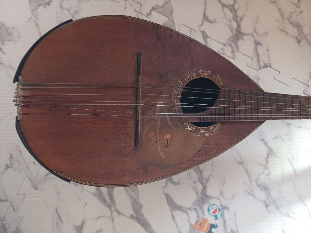 wooden mandolin 8 strings