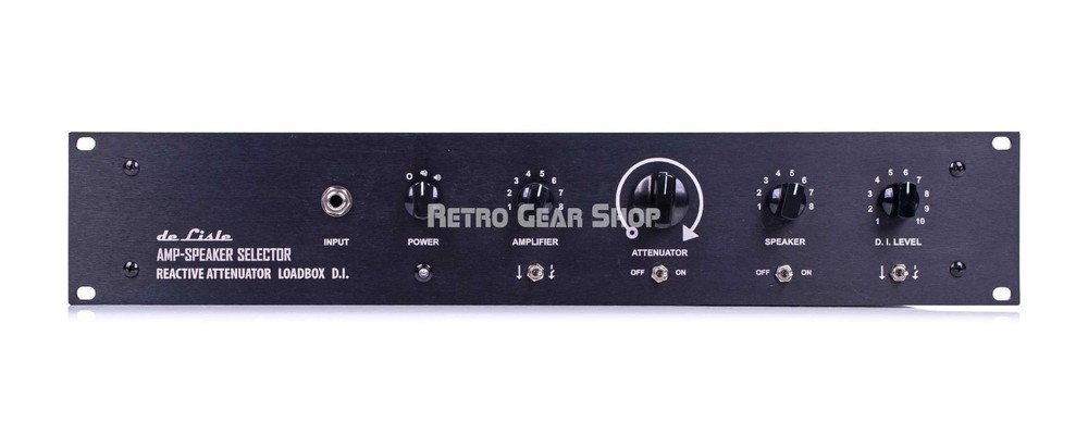 de Lisle Amp-Speaker Selector 8×8 with Reactive Attenuator Single Input