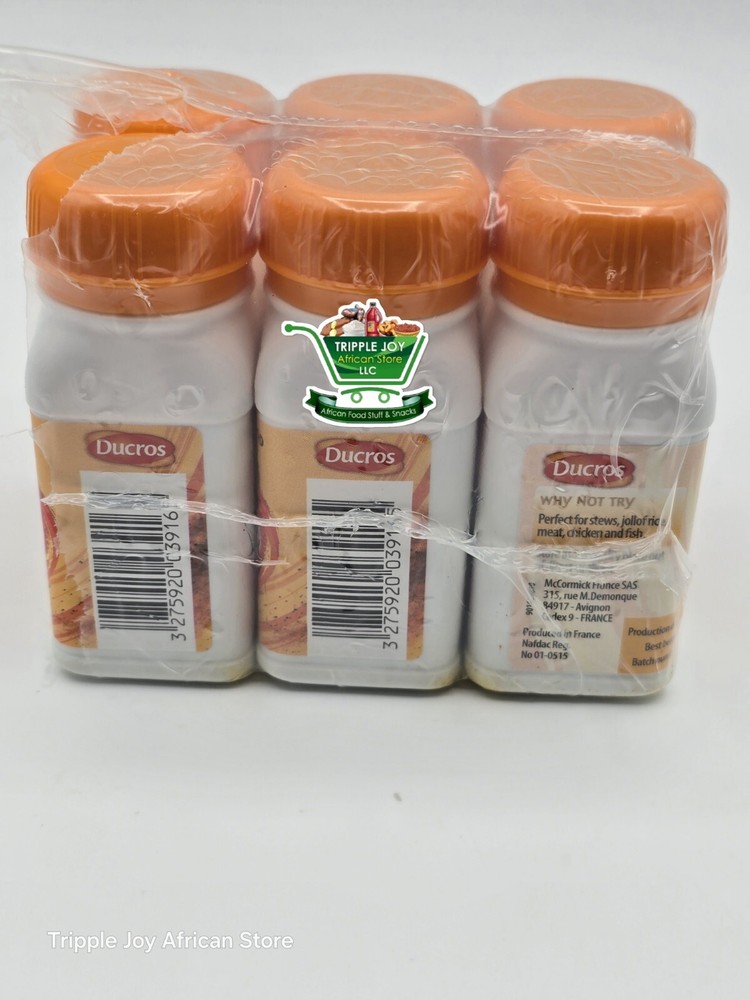 Ducros Curry Powder 25gx6pcs