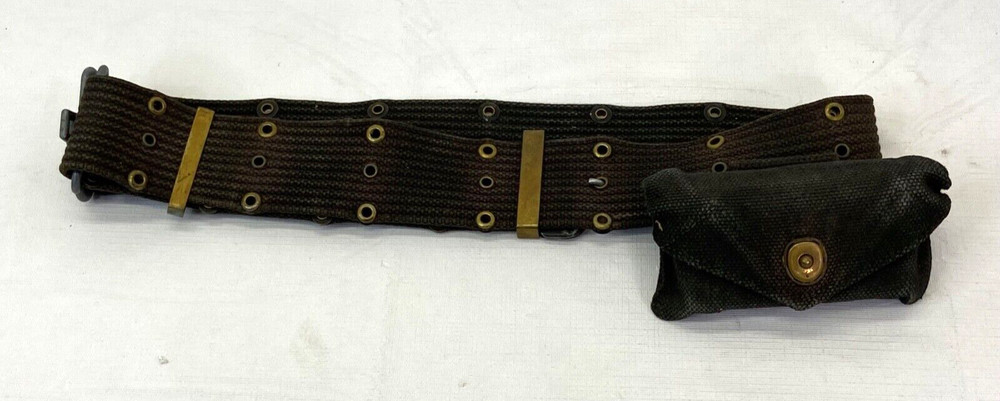 WWII US Army Belt With First Aid Bandage