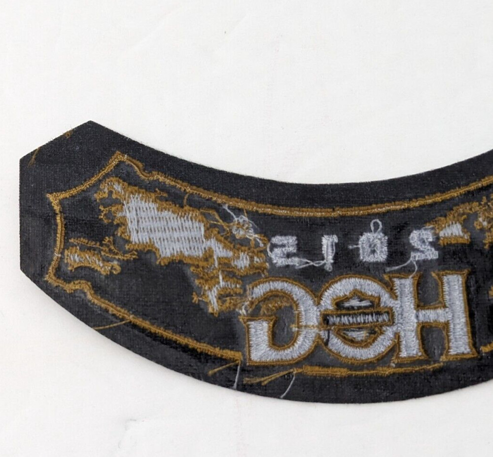 Harley Davidson HOG Harley Owners Group Vest Jacket Patch 2015