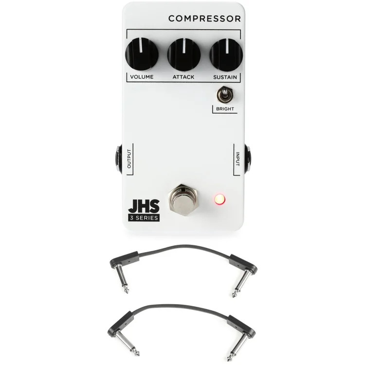 JHS 3 Series Compressor Pedal with EBS Patch Cables