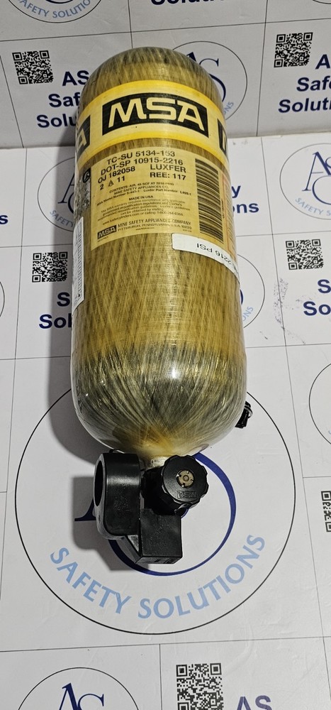 MSA CARBON COMPOSITE CYLINDER FOR SCBA 2216 PSIG ( EMPTY)