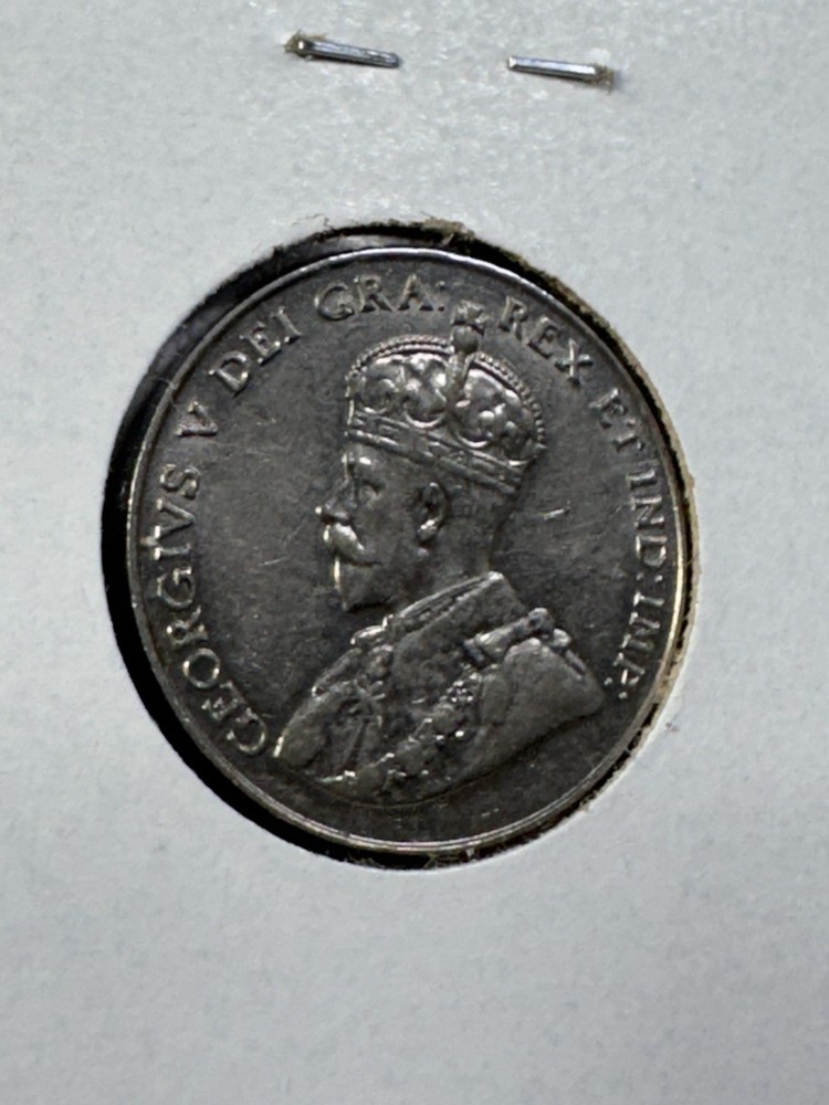 1931 Canada 5 Cents Cleaned