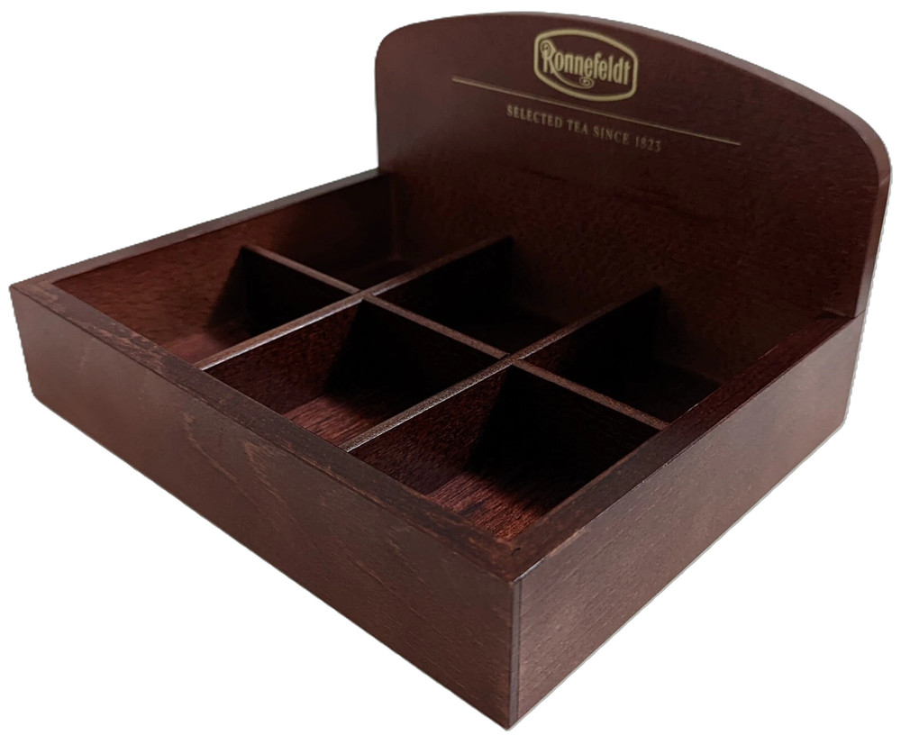 Ronnefeldt - Mahogany Wood Teavelope Display