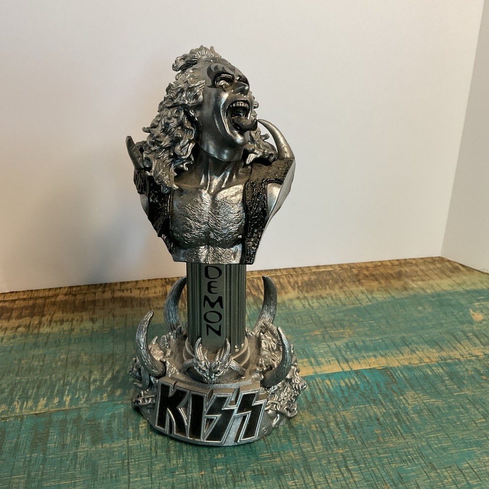 Gene Simmons The Demon Kiss Statue  color: Silver  2002