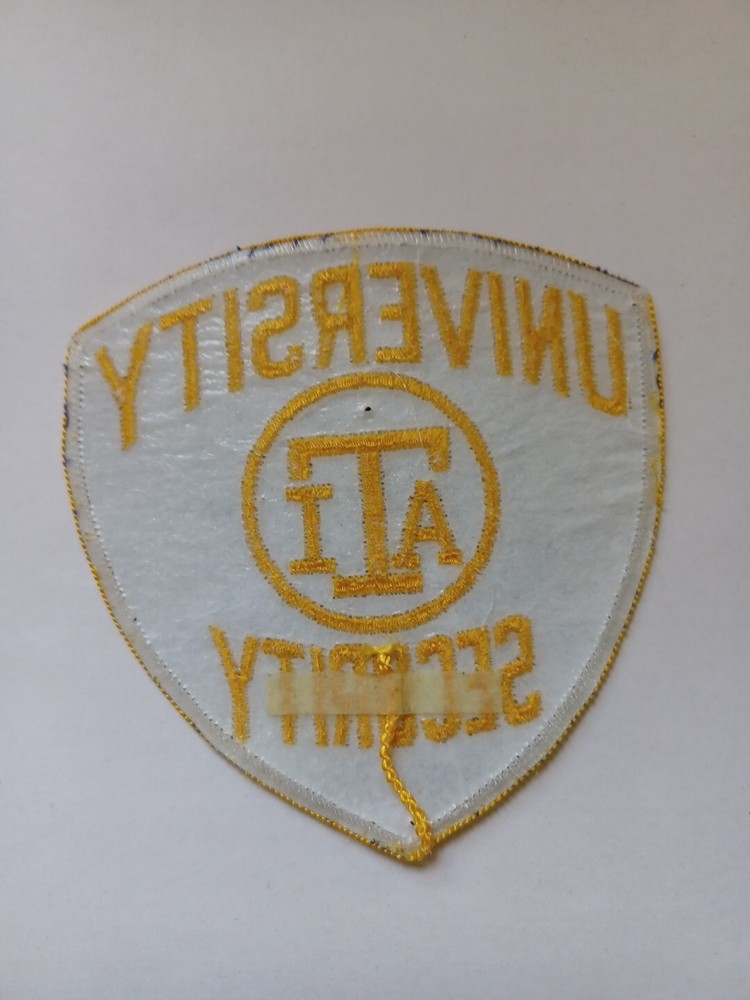 Police Security University Shoulder Patch