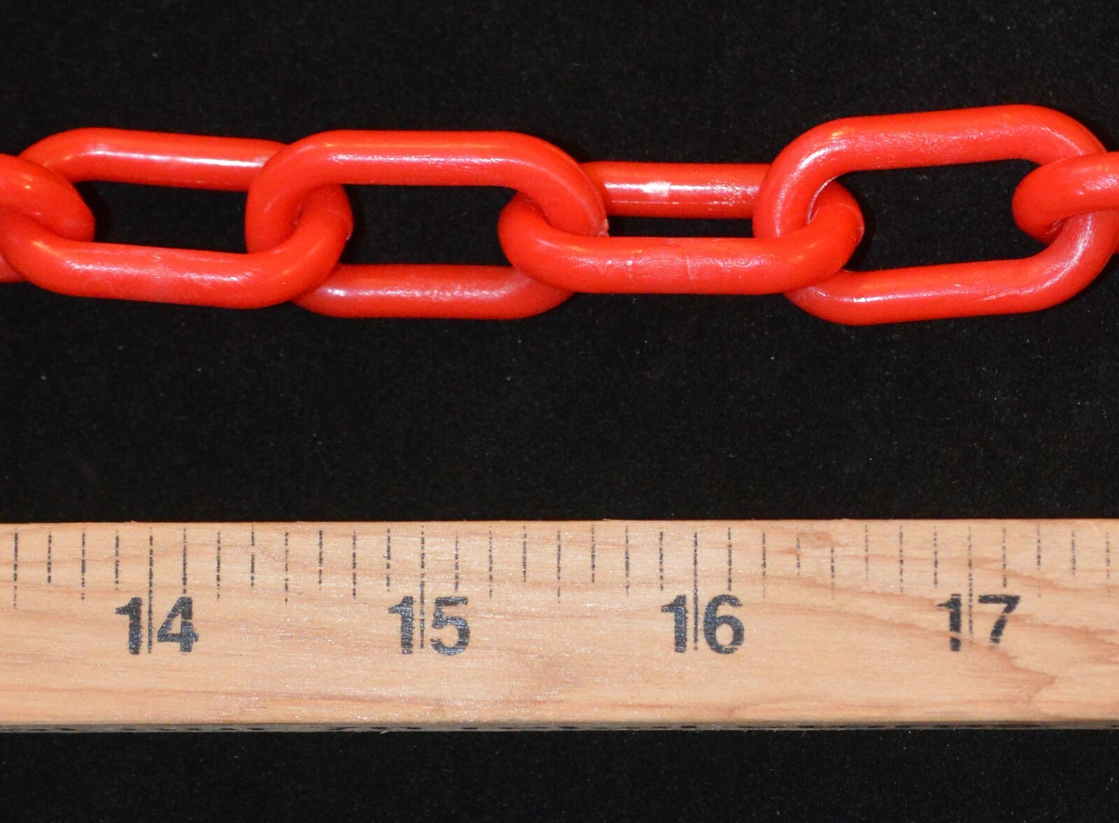 PLASTIC CHAIN GOAT ANIMAL COLLARS 1 1/2" X 3/4" LINKS 36" LONG