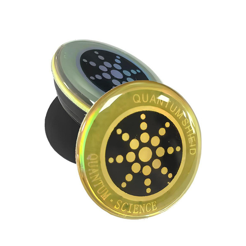 Quantum Anti Radiation Shield 5G EMF Protection - Phones Laptops - 12 Stickers