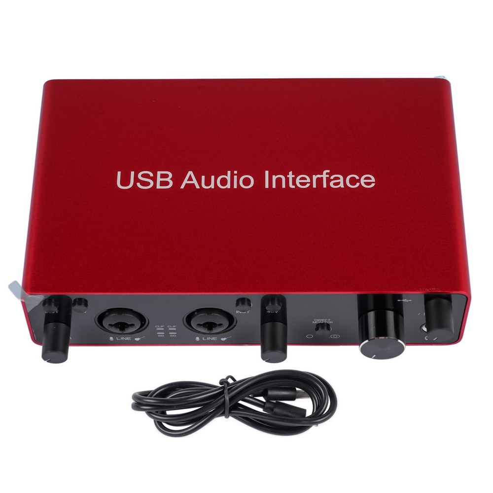 Scarlett 2i2 3rd Generation 24Bit/192KHz USB Audio Interface Fit Pro Music Tools