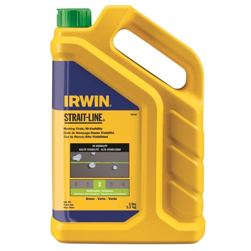 Marking Chalk Standard Fluorescent Green 5 lbs