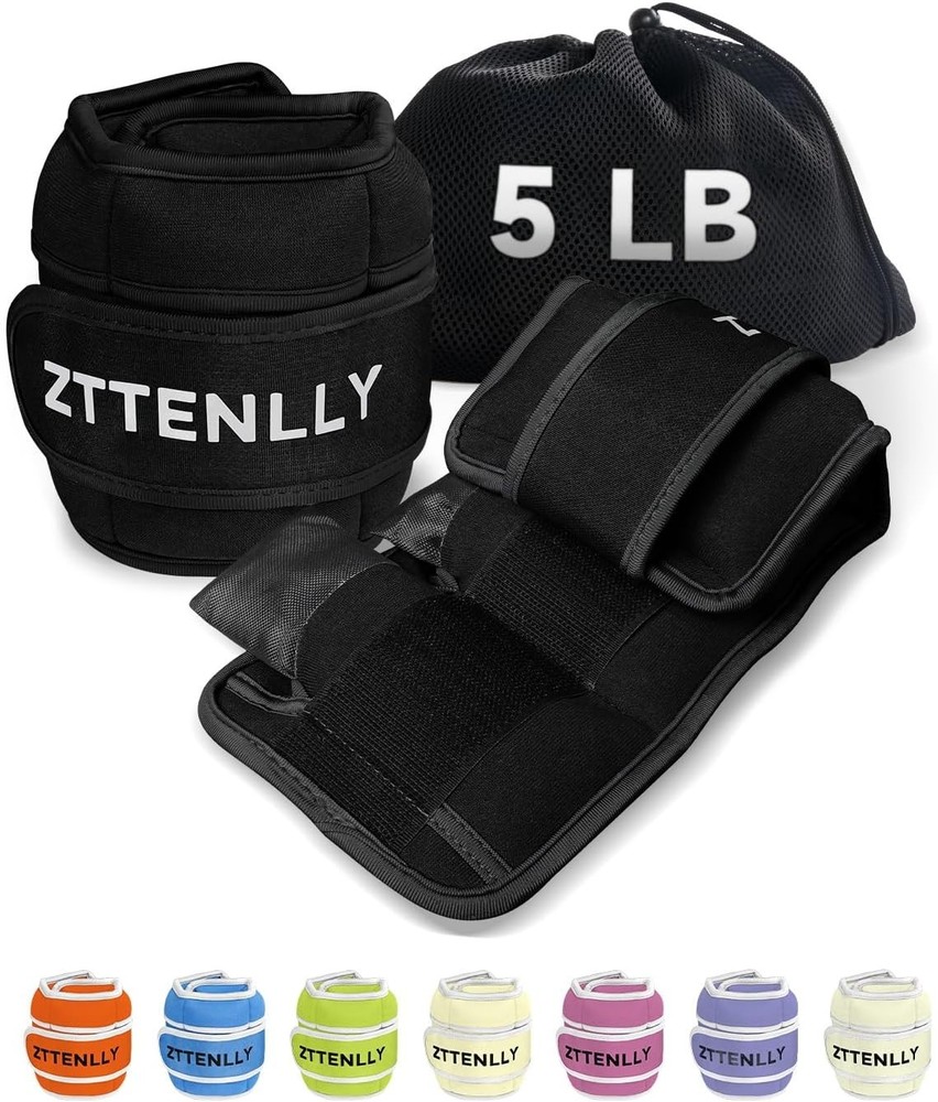 Lightweight Adjustable Ankle Weights - Comfortable for Every Workout Session