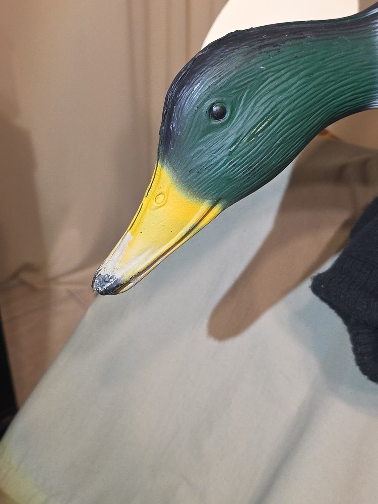 Rare Vintage Wind Driven Mallard Mojo Decoy With Unique Wing Array U.S.A. Nice!!