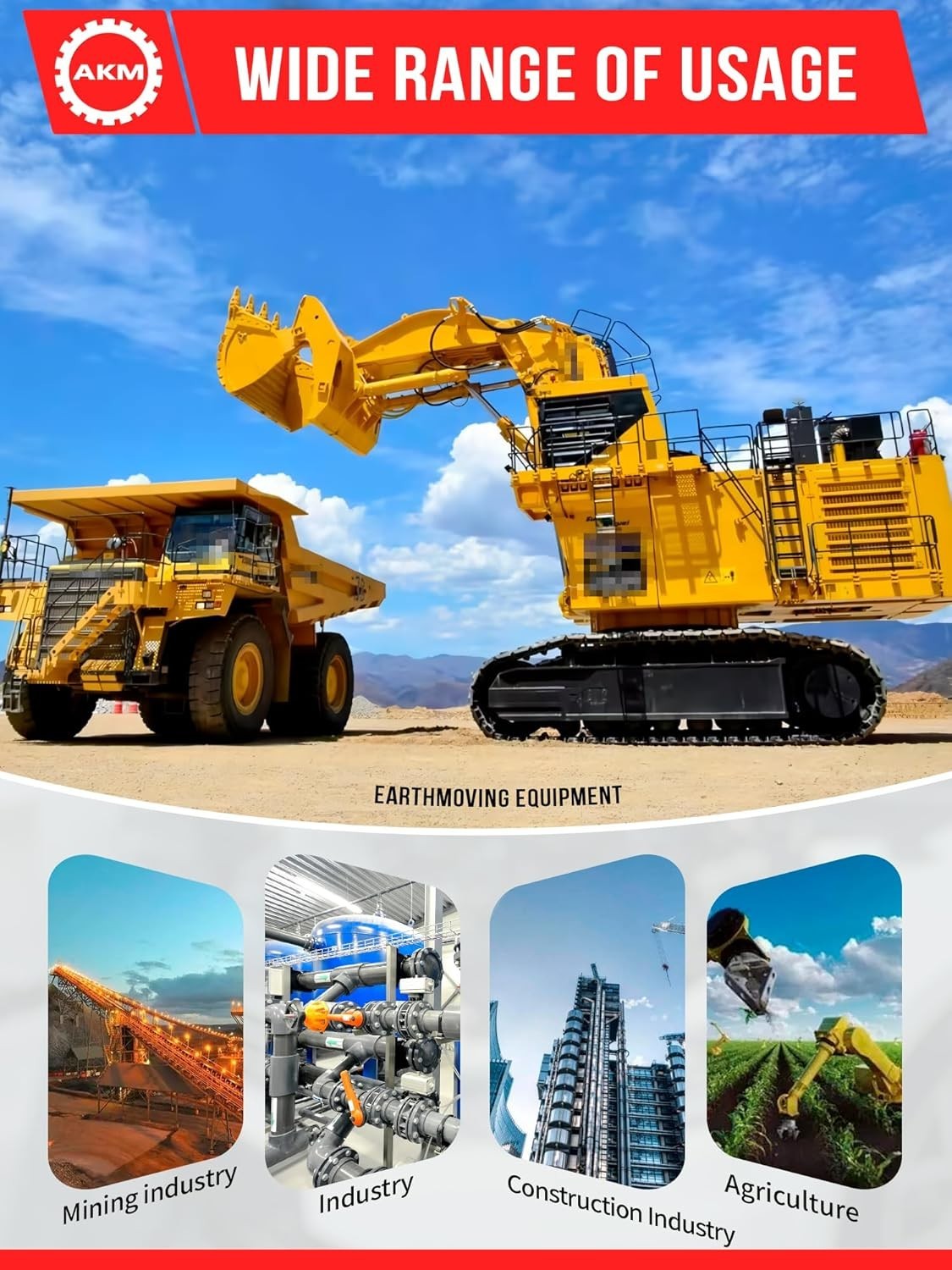 AKM 180 PC JIC and ORFS Hydraulic Cap and Plug Hose Tube and Pipe Fitting Kit