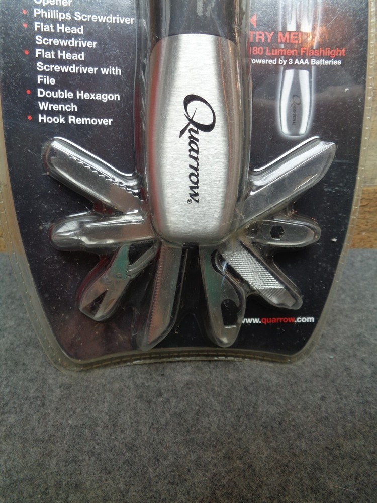 Quarrow Fishing Tool- Light/Multi-Tool- Flashlight