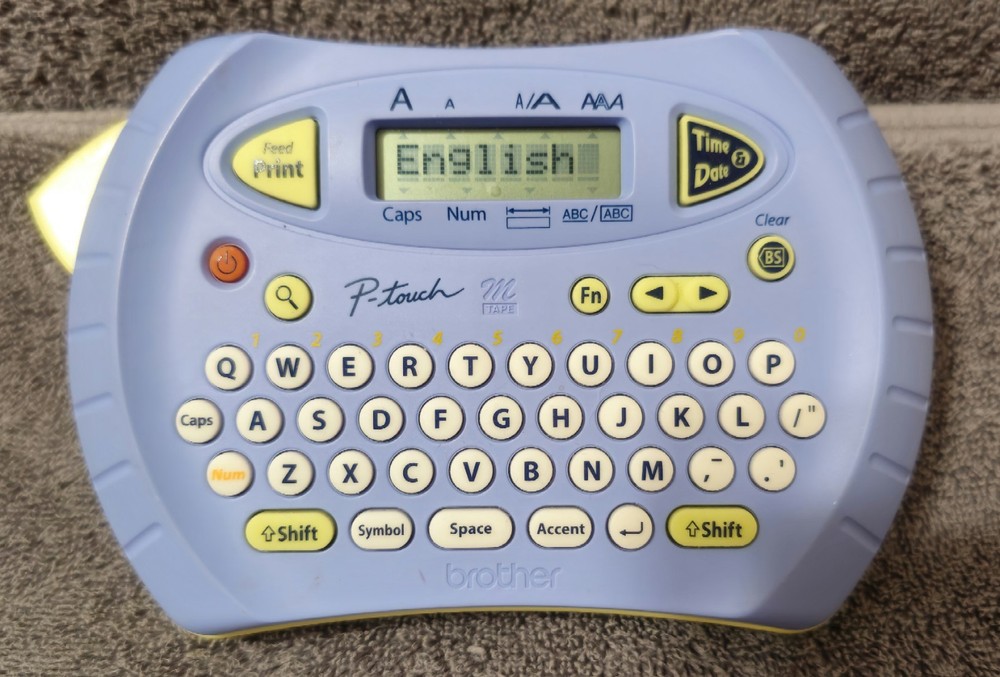 Brother P-Touch PT-70 Handheld Label Maker OPEN BOX With Instructions