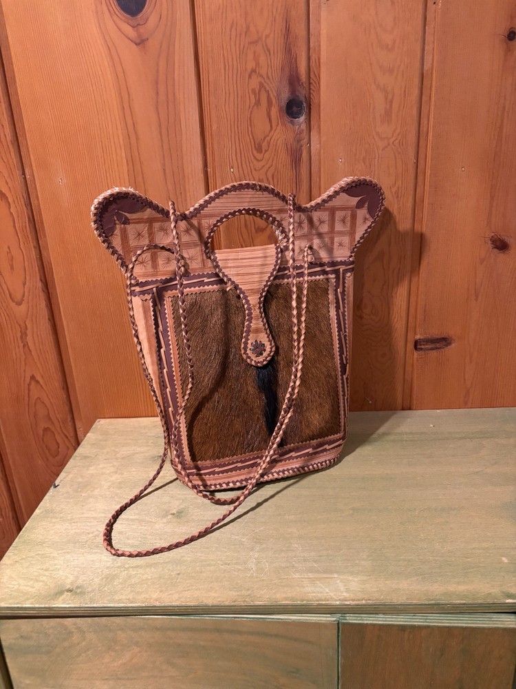 ANIMAL HIDE PURSE