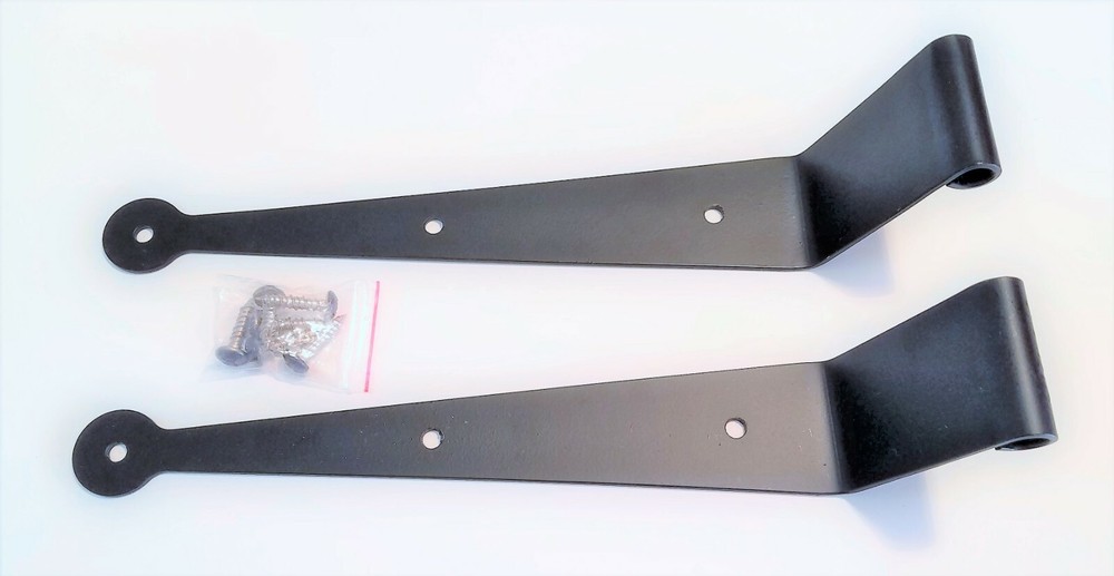 10" Strap Hinge (1 Pair) Stainless Steel
