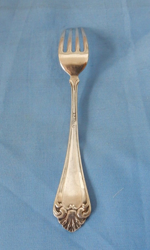 C Rogers International Silver Silverplate 1900 Eucla 7" Fork HTF