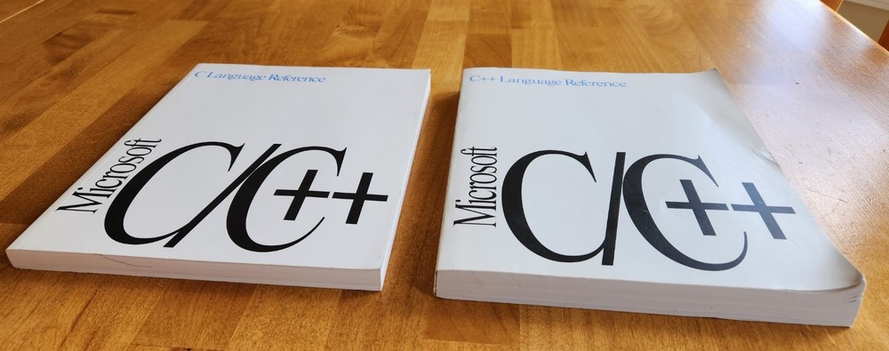 Microsoft Visual C/C++ 7.0 Language Reference Manuals (1991 copyright)