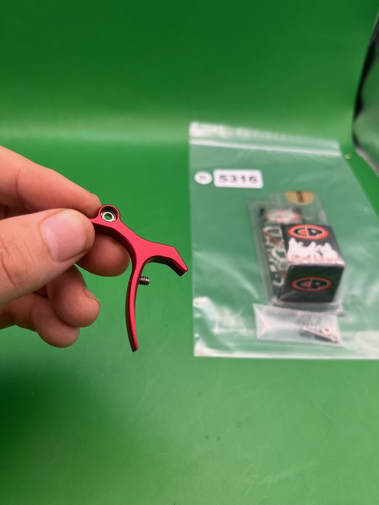 Custom Products Slingshot Trigger Red