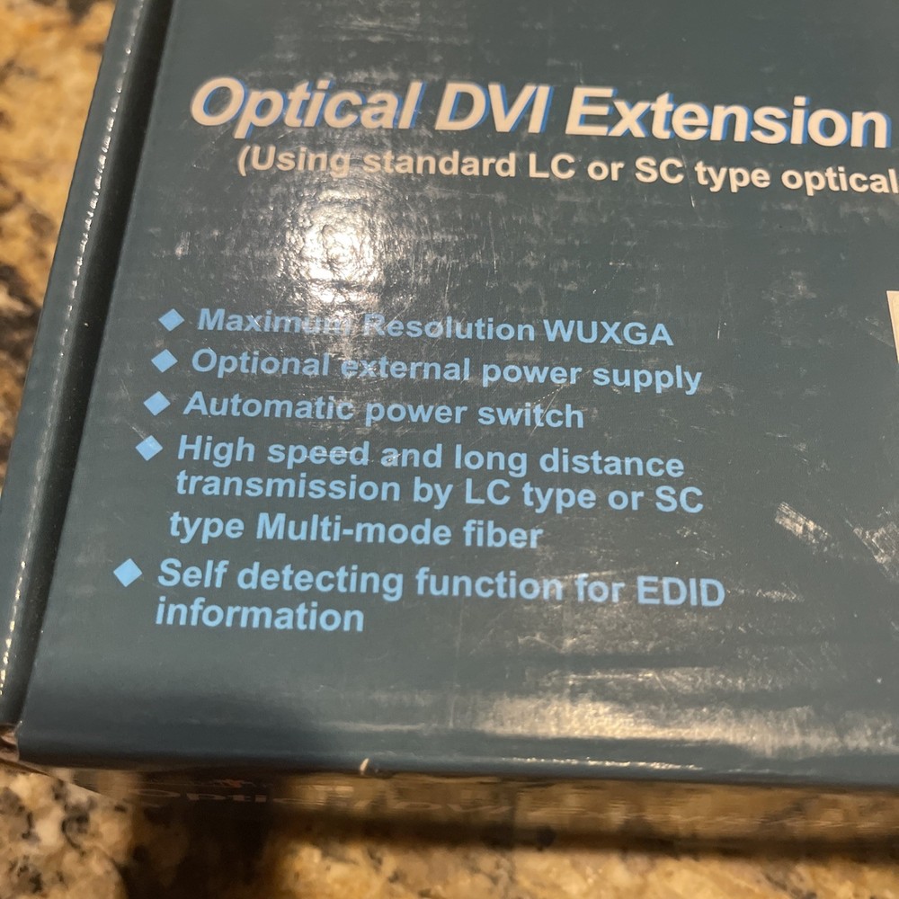 Ophit DDL TX/RX Optical DVI Extender (Tx/Rx) modules. DDL MNM