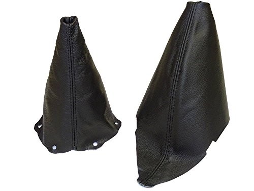 Ltd for Mini Cooper R50 R53 S-One 2001-2006 Manual Shift & E Brake Boot Black