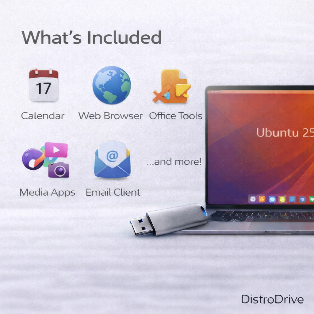 Ubuntu 25.10 Bootable USB | Linux Installer | Try or Install | Fast Secure OS