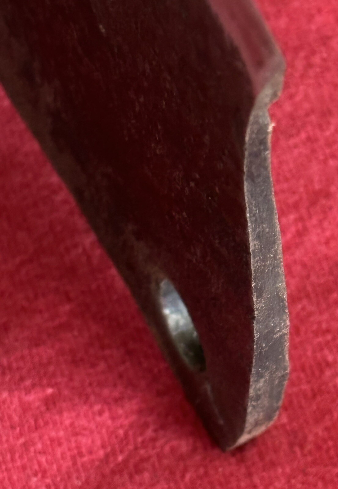 J.B. CUSTOM HANDMADE CLEAVER FROM A 1969 CAMARO LEAF SPRING - VINTAGE EXCELLENT