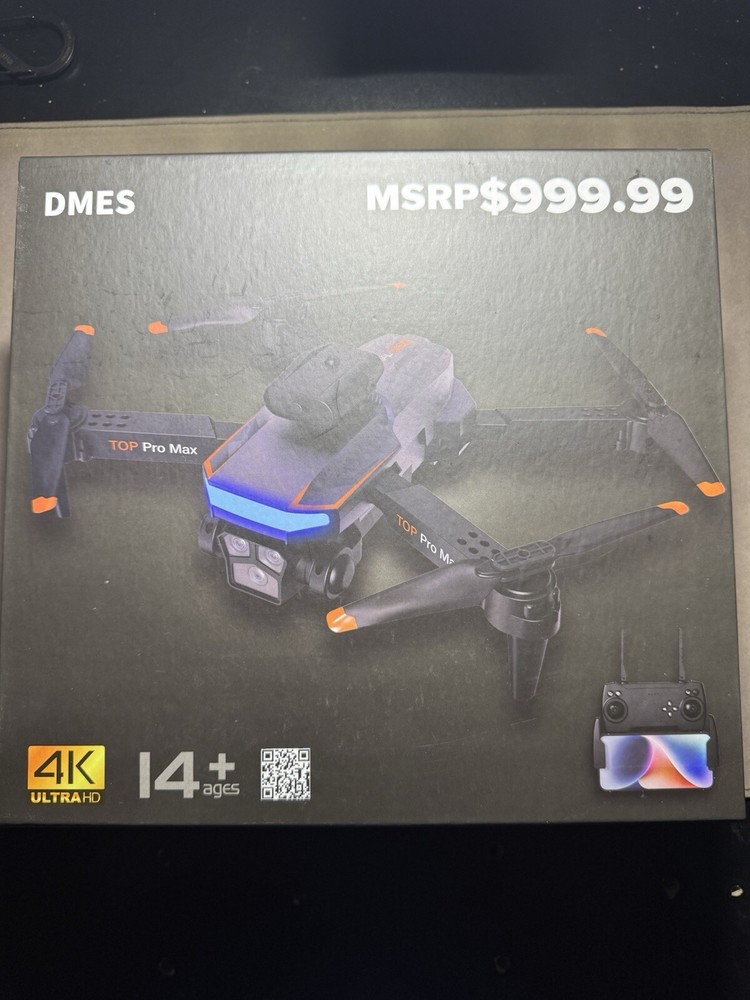 DMES Pro Max Drone, 4k Video