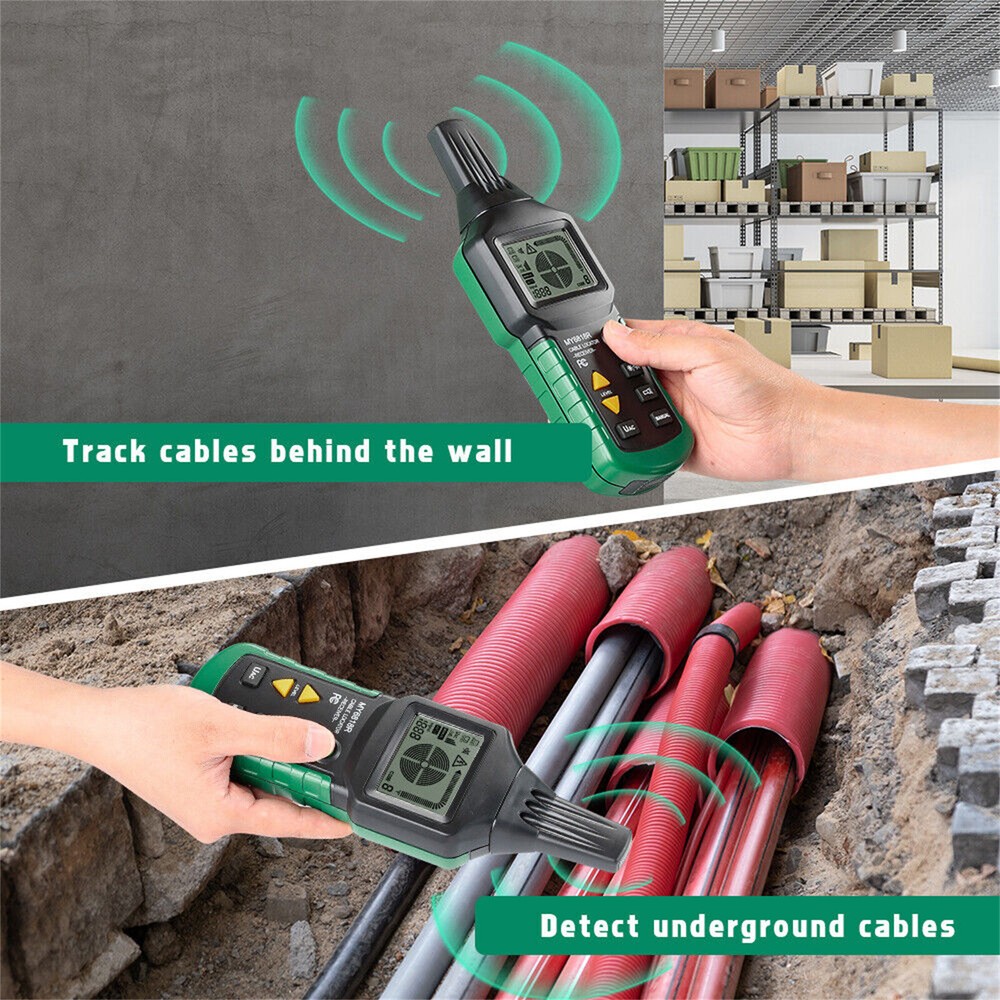 Underground Wire Locator Tester Detector Pro Cable Pipelines Tracker 1 Set
