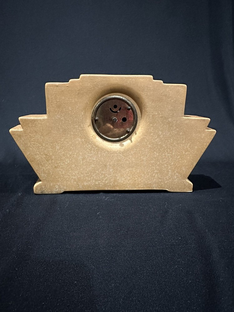 Art Deco Ceramic Mantle Clock circa 1930