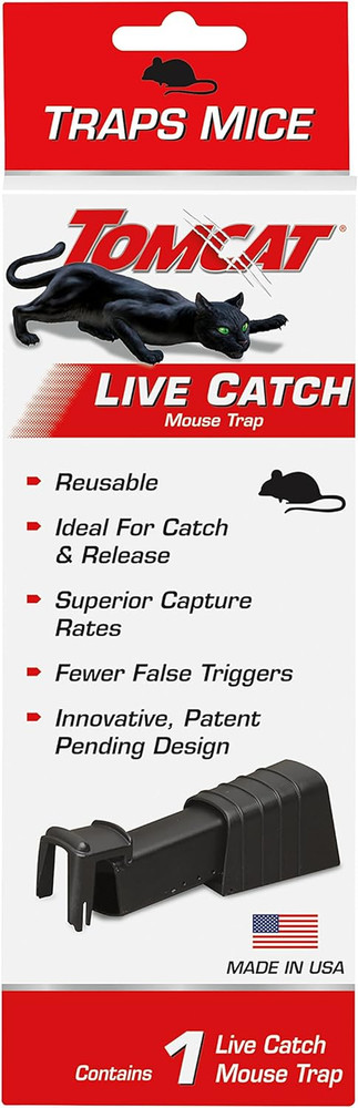 Live Catch Mouse Trap (Single Catch), 1 Trap